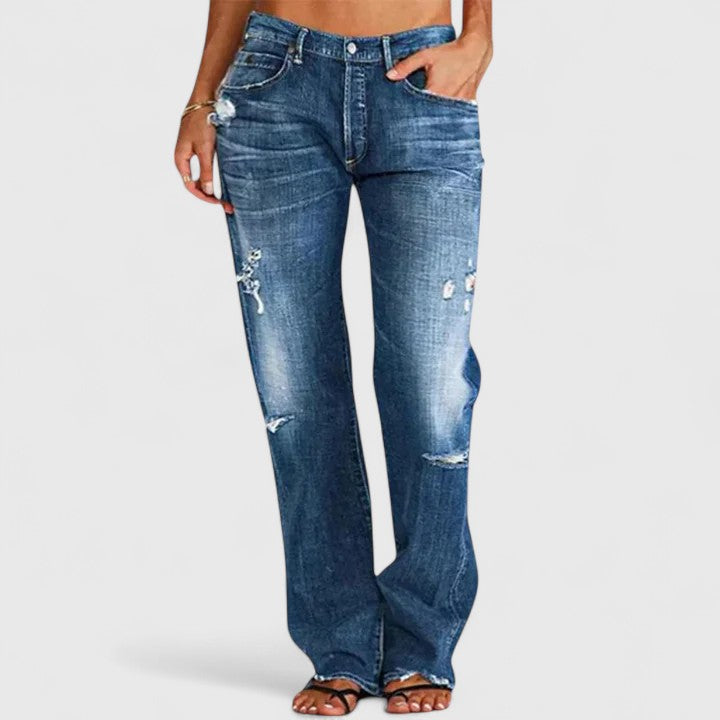 Adele | Relaxed Straight-Leg Jeans