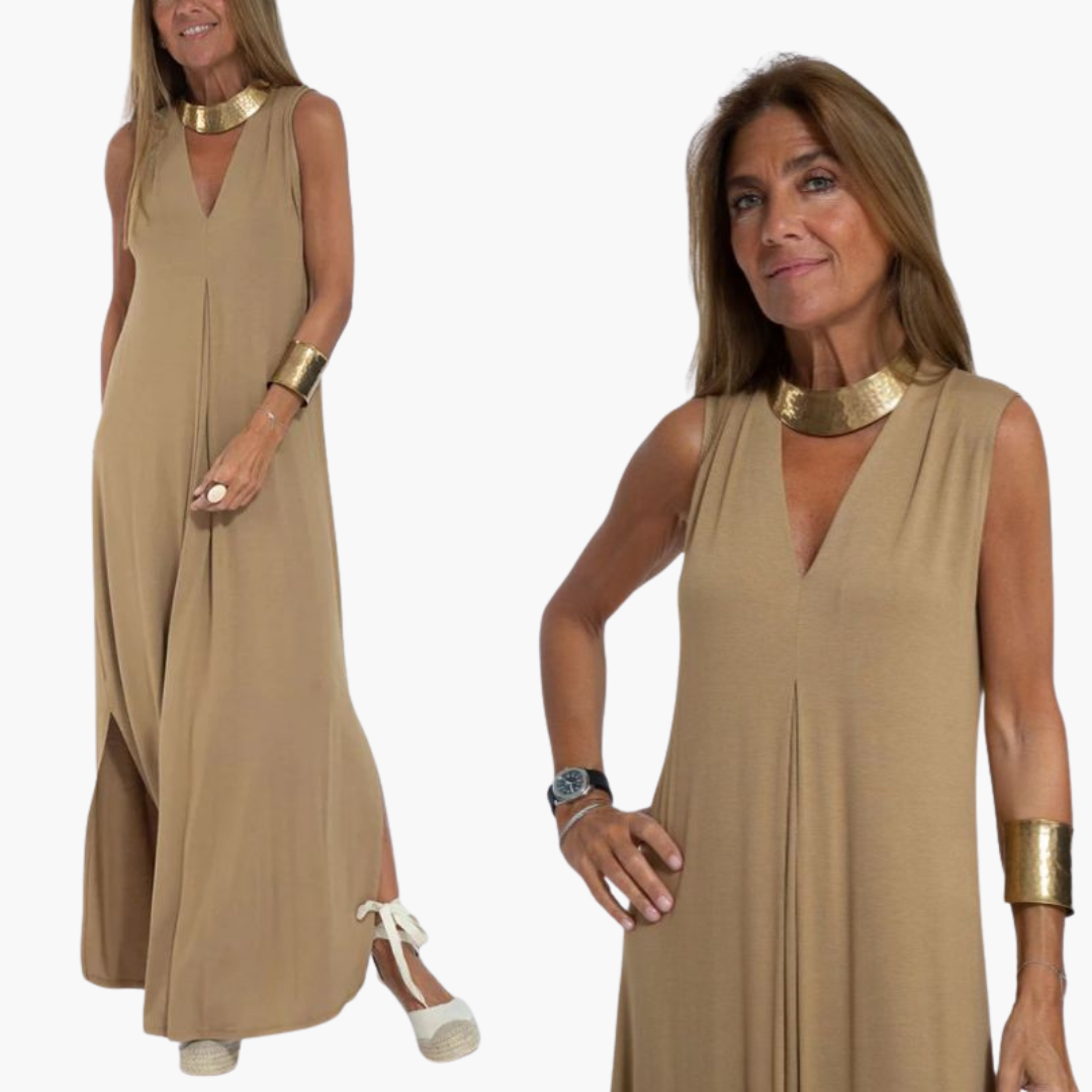 Marissa | Elegant Sleeveless Maxi Dress