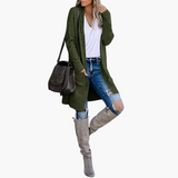 Anthea | Longline Pocketed Cardigan