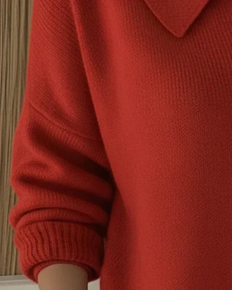Thalia | Button-Front Collar Cardigan