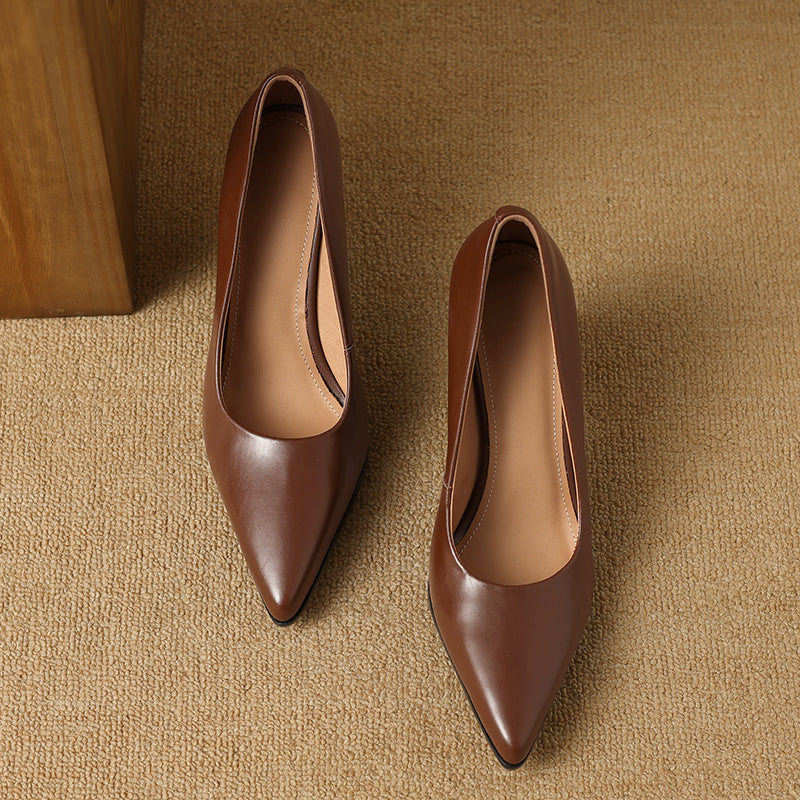 Annora | Pointed Block Heels