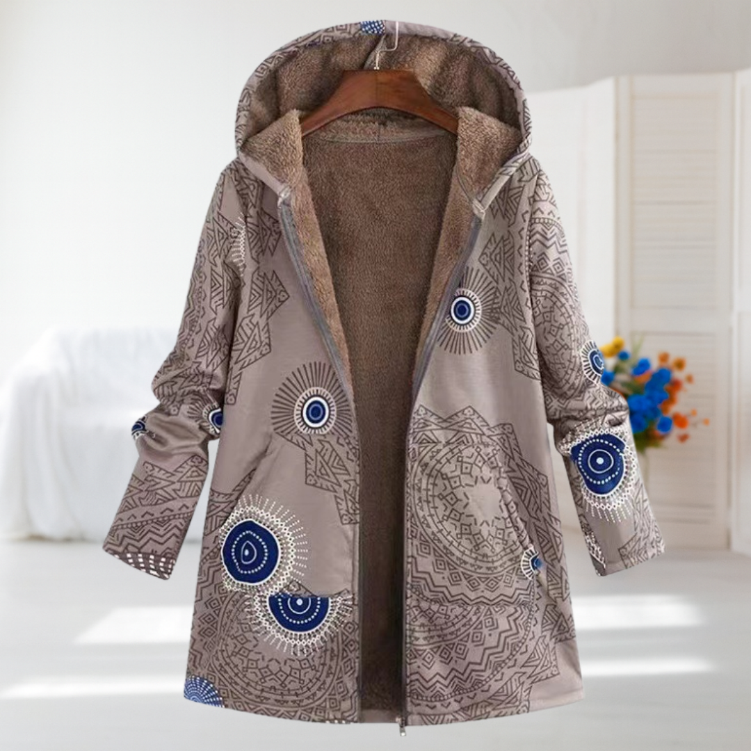 Astrid | Cozy Hooded Winter Coat