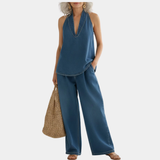 Paige | Relaxed Wide-Leg Two-Piece Set