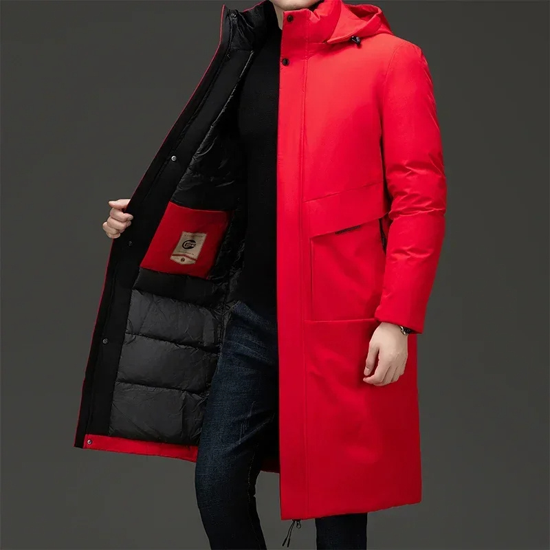 Garrett | Longline Hooded Winter Coat