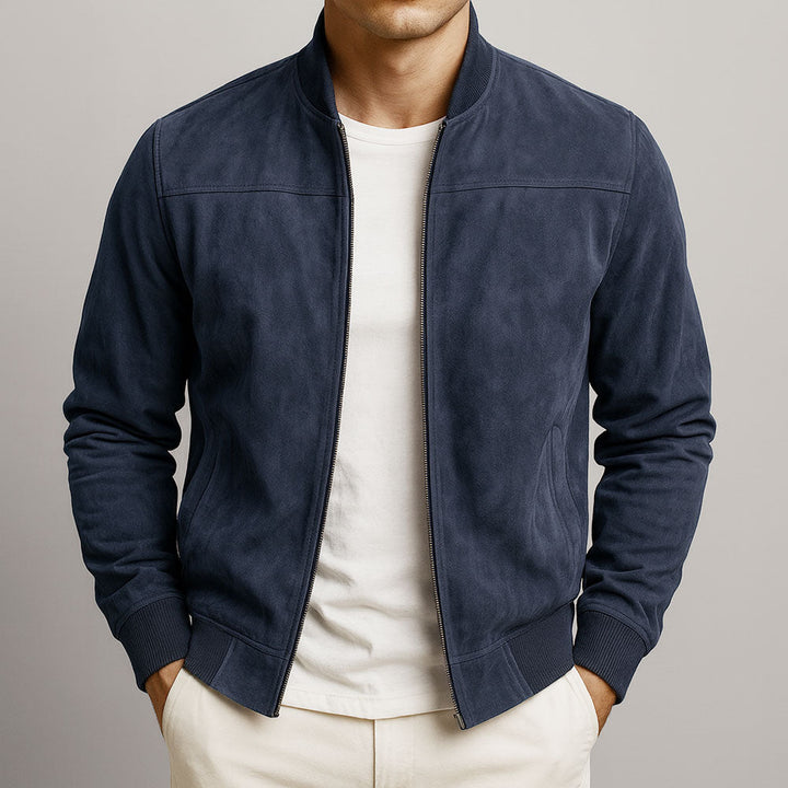 Leonard | Classic Zip Bomber Jacket