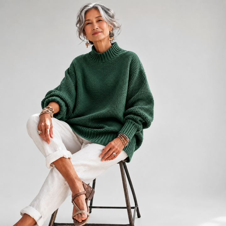 Edwina | Relaxed Turtleneck Sweater