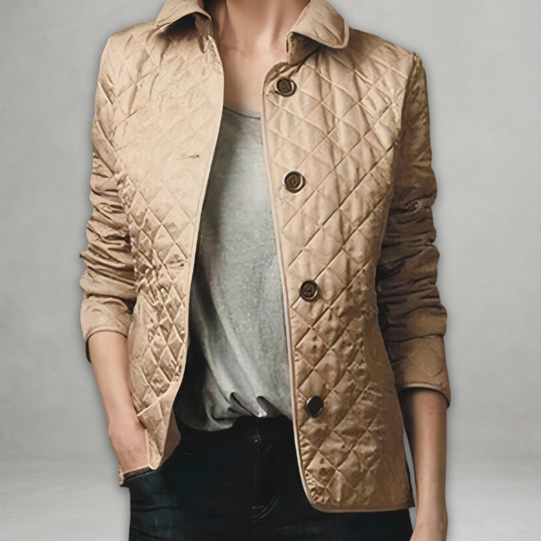 Adelina | Quilted Diamond Jacket