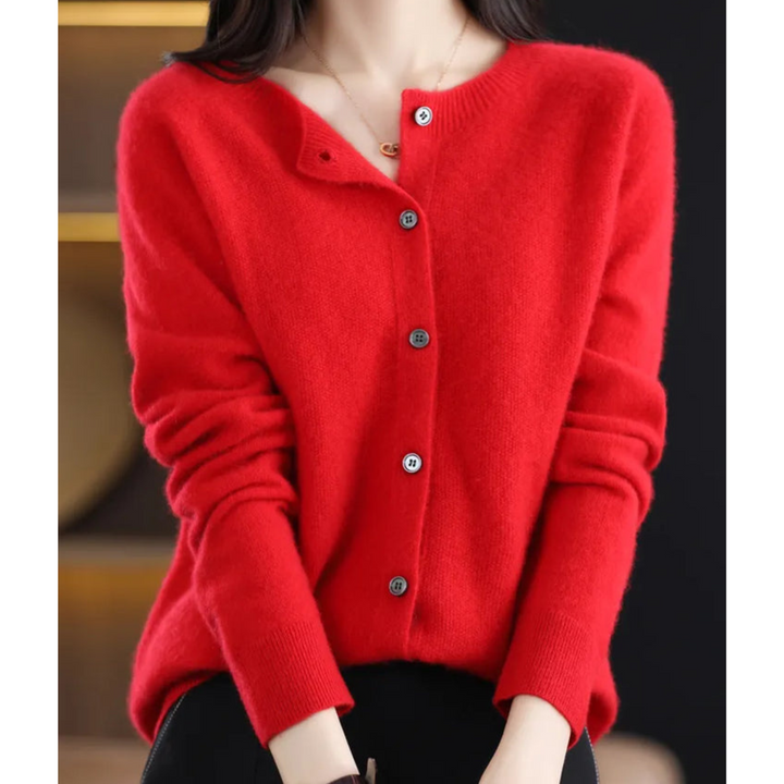 Theresa | Soft Button-Front Cardigan