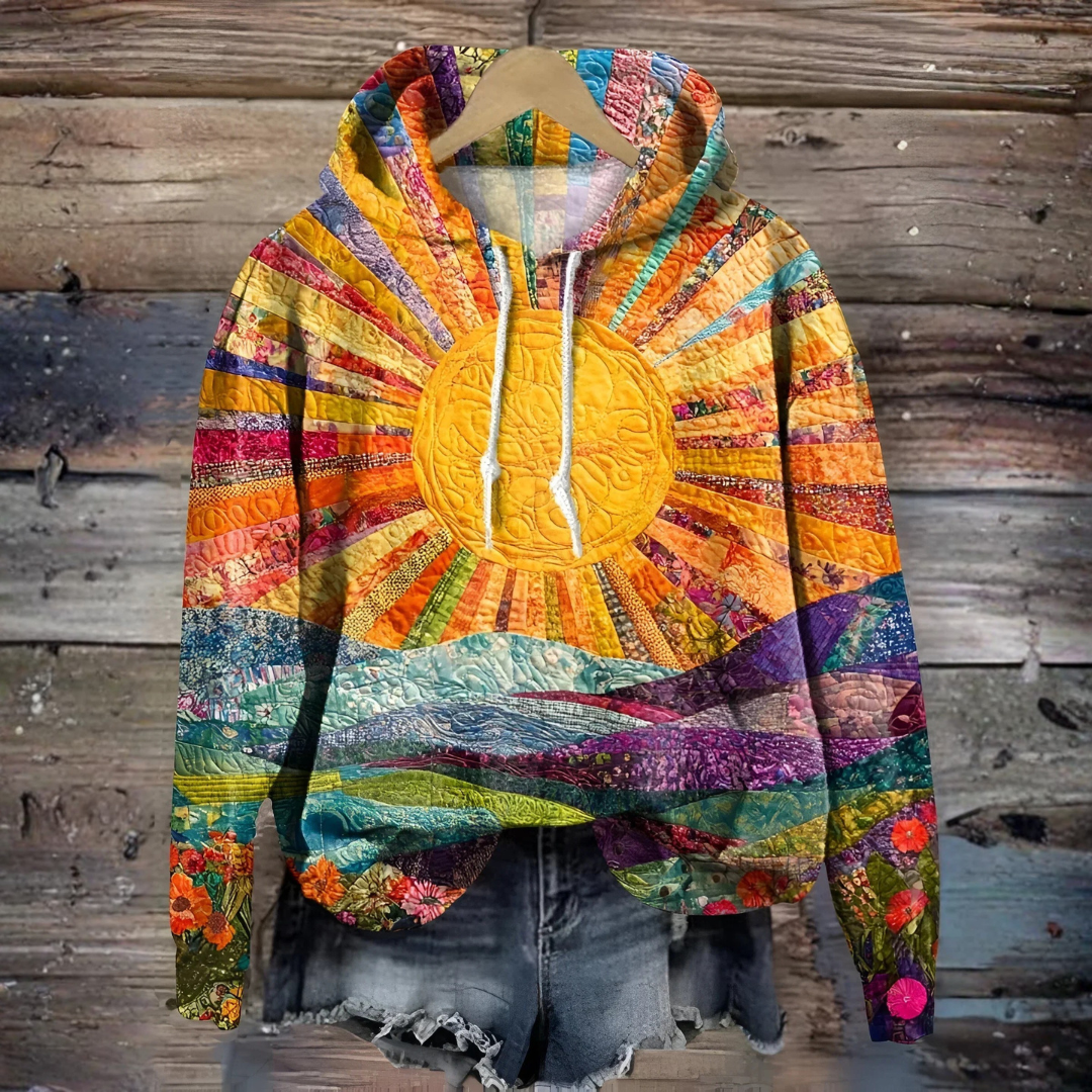 Tessa | Radiant Sunrise Hoodie
