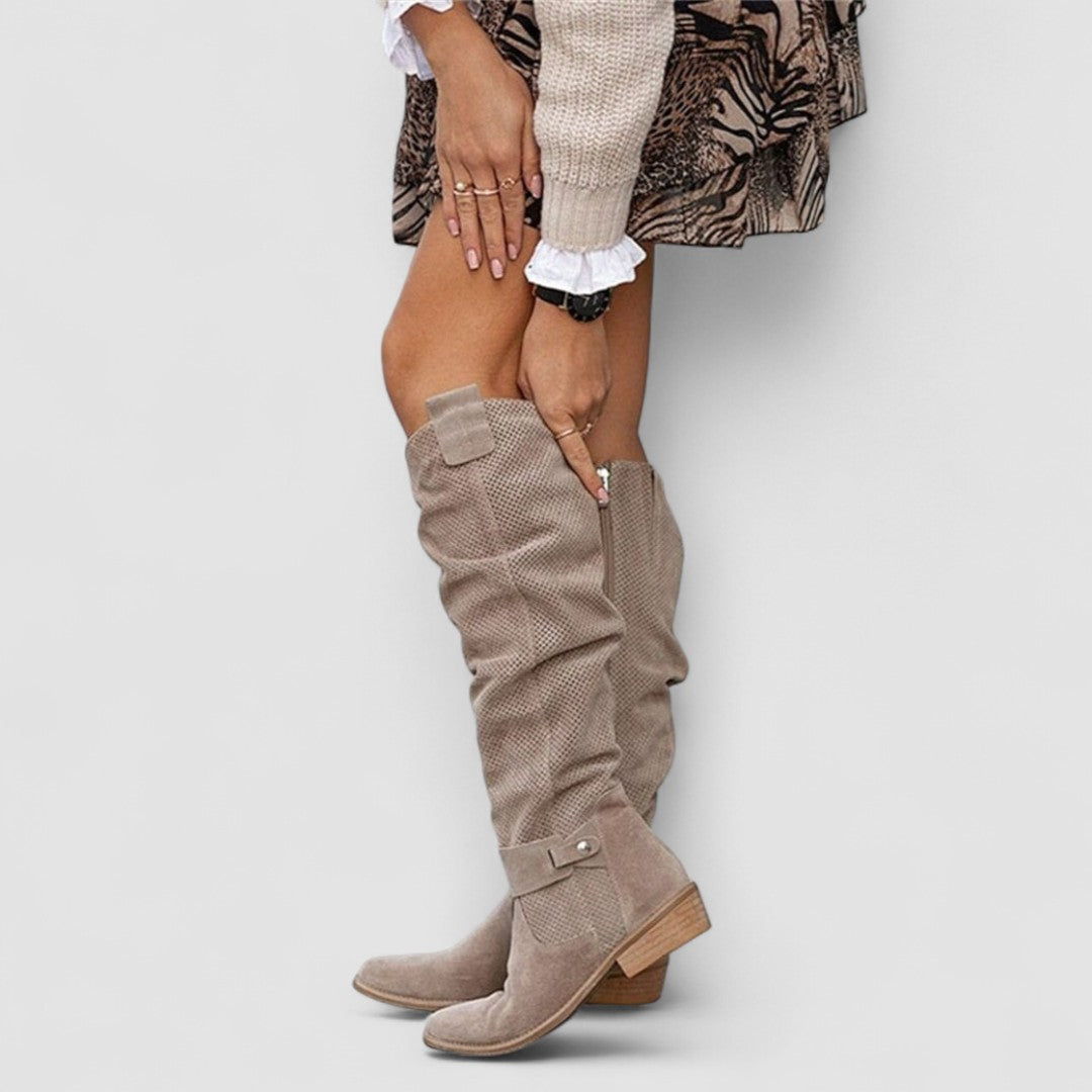 Nova | Slouch Western Boots