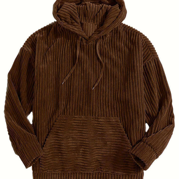 Callan | Relaxed Ribbed Hoodie