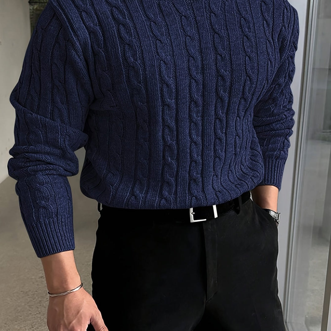 Graham | Cable-Knit Pullover Sweater