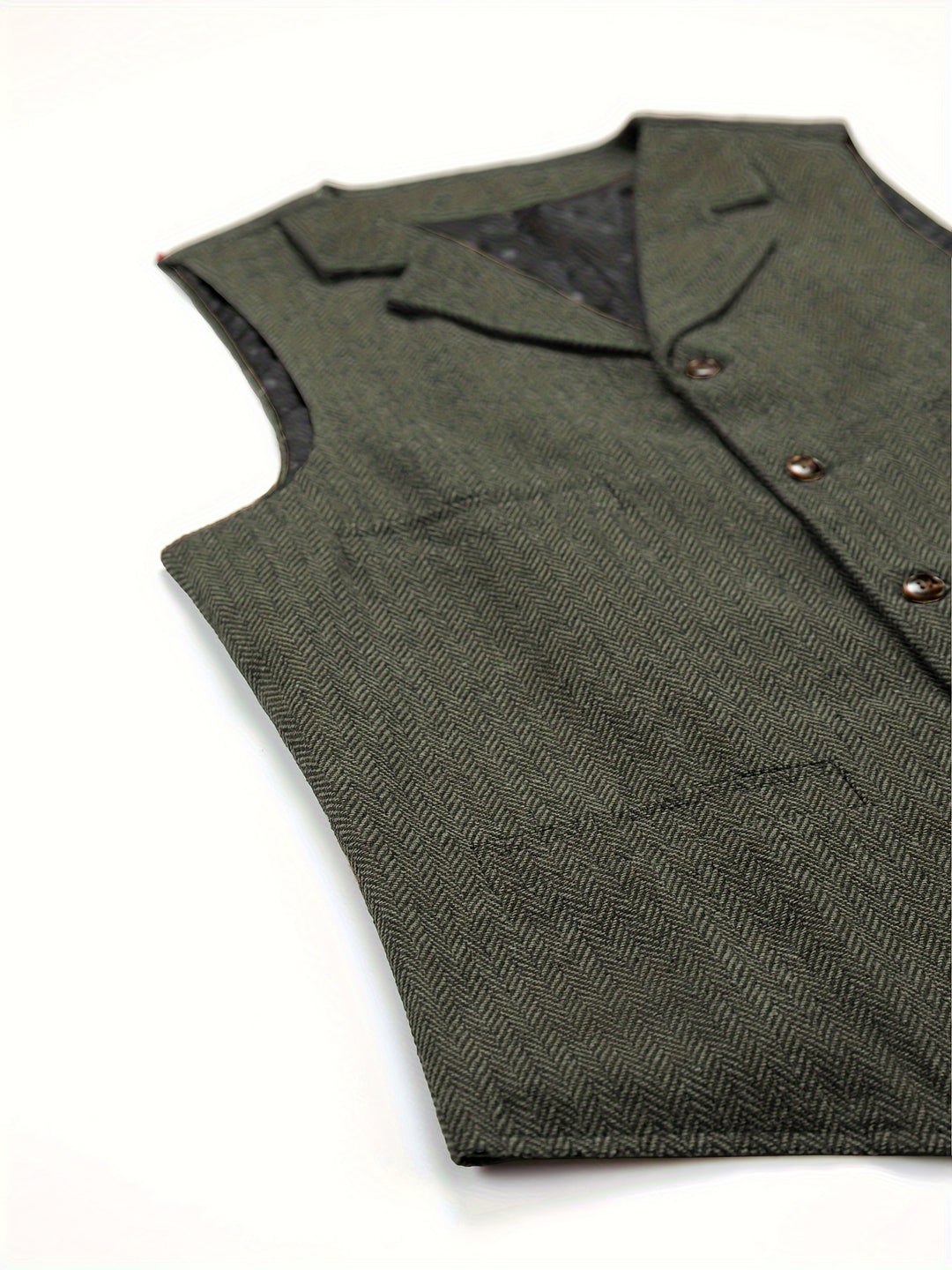 Barnaby | Heritage Herringbone Vest