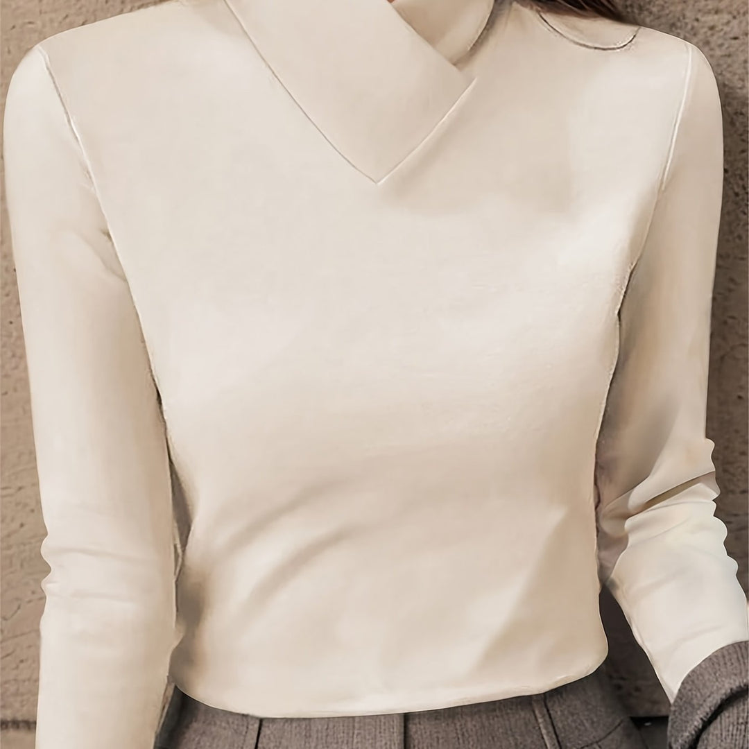 Beatrice | Refined V-Neck Top