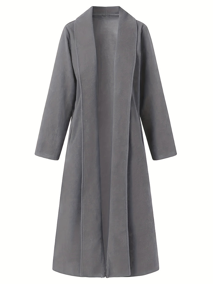 Eleonora | Draped Longline Coat