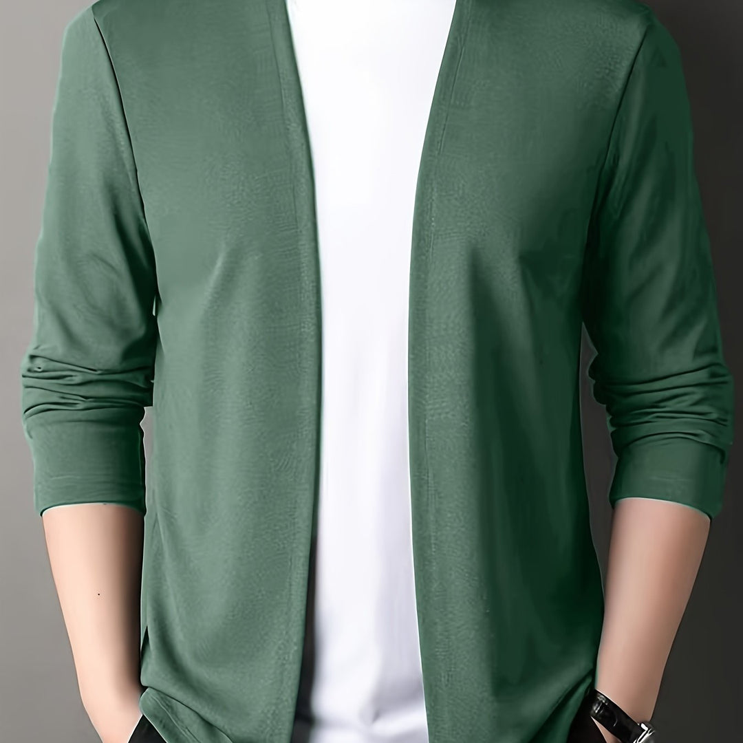 Malcolm | Open-Front Lightweight Cardigan