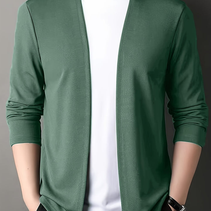 Malcolm | Open-Front Lightweight Cardigan