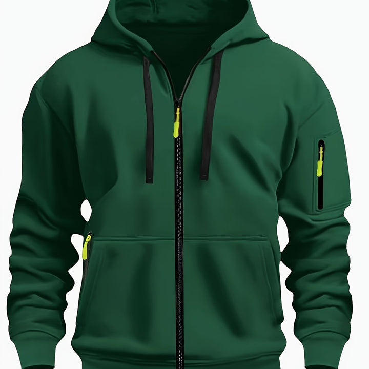 Nolan | Zip-Up Hooded Jacket