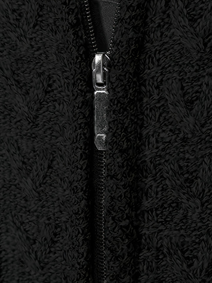 Rupert | Cable-Knit Stand-Collar Cardigan
