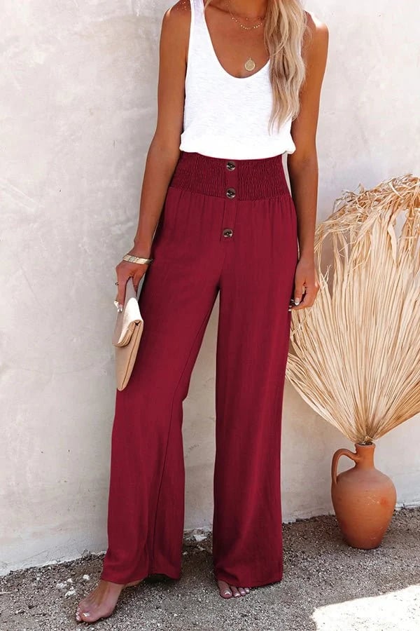 Amanda | Comfortable High-Waisted Trousers