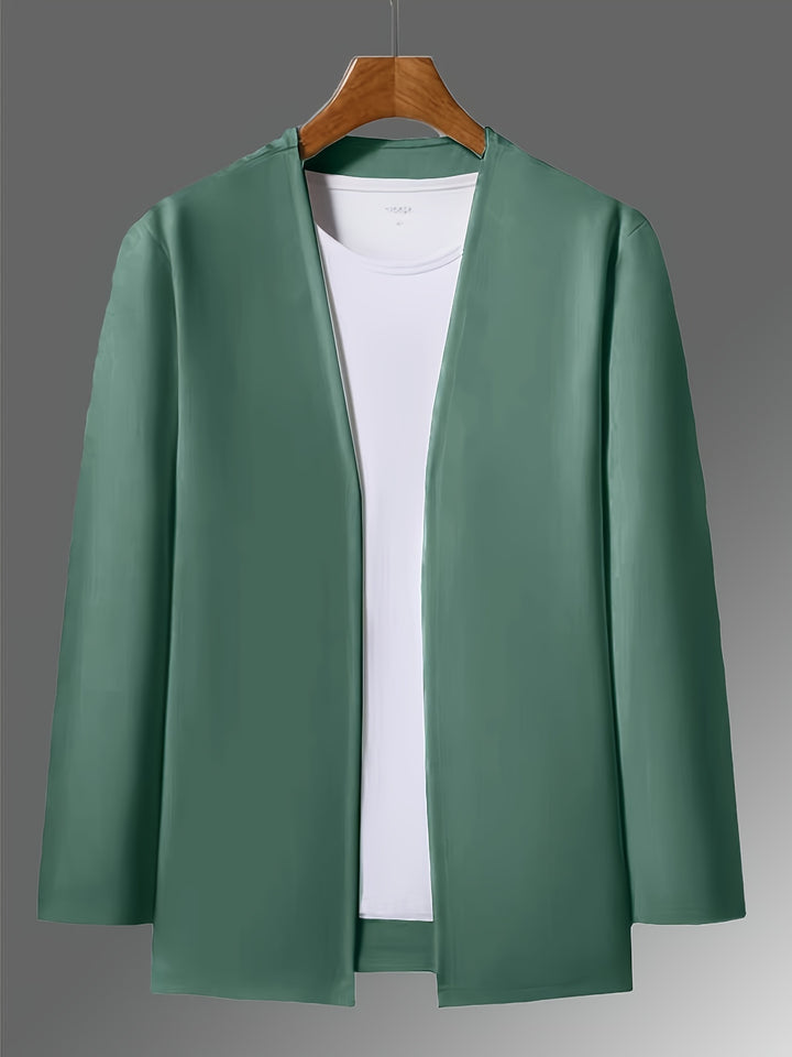 Malcolm | Open-Front Lightweight Cardigan