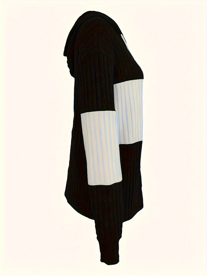 Tallulah | Ribbed Zip-Up Hoodie