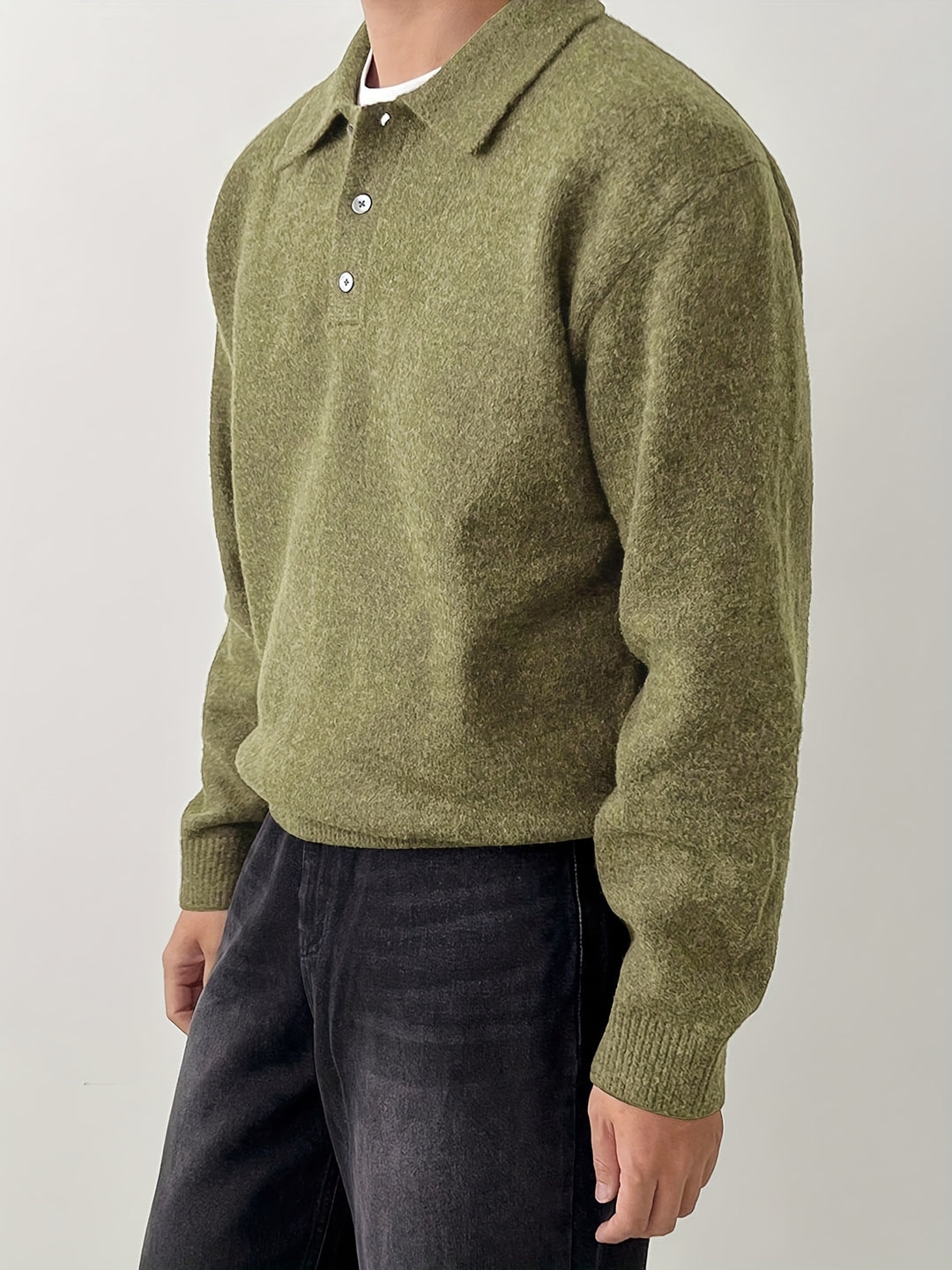 Sullivan | Refined Polo-Collar Sweater