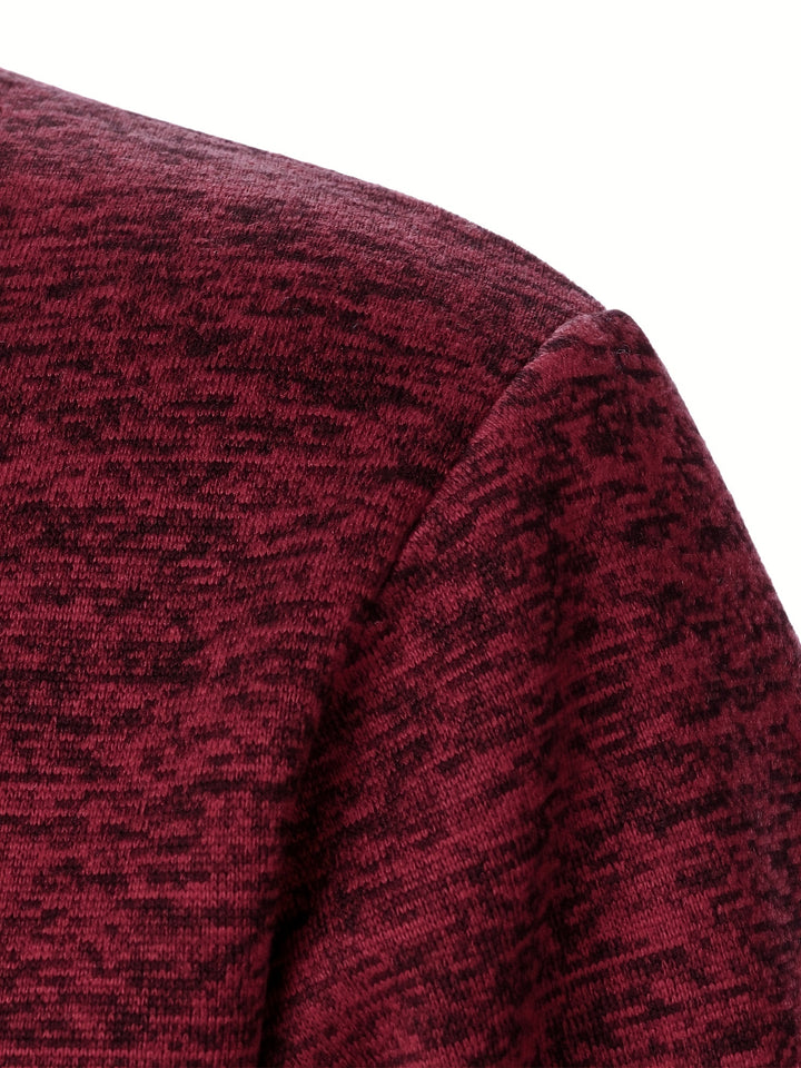 Gideon | Button-Placket Casual Sweatshirt