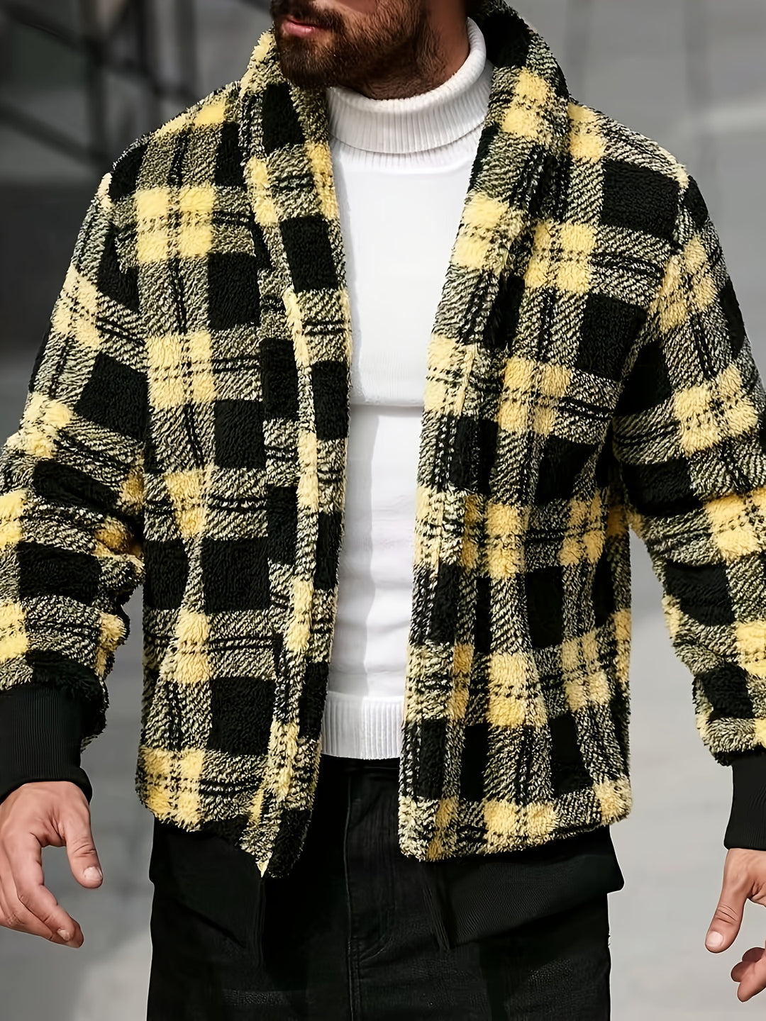 Callahan | Cozy Checked Jacket