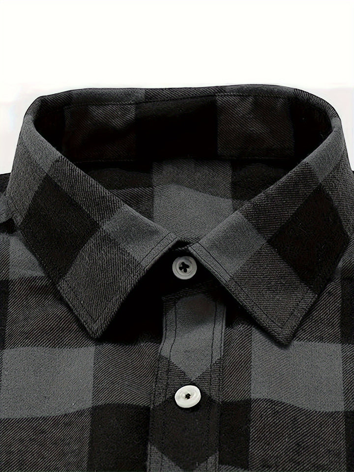 Emory | Rugged Check Button-Up Shirt