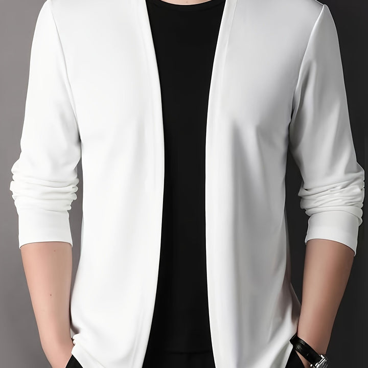 Malcolm | Open-Front Lightweight Cardigan