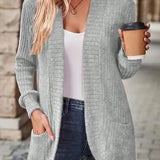 Marguerite | Open-Front Pocket Cardigan