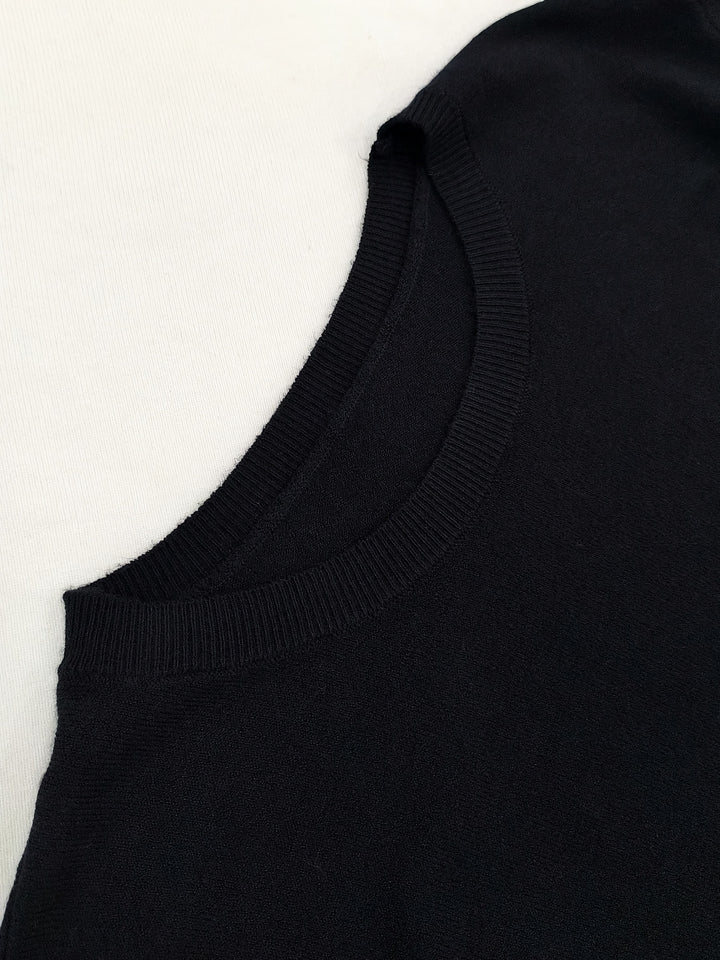 Margot | Refined Short-Sleeve Knit Top
