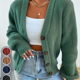 Marlowe | Chunky-Knit Button Cardigan