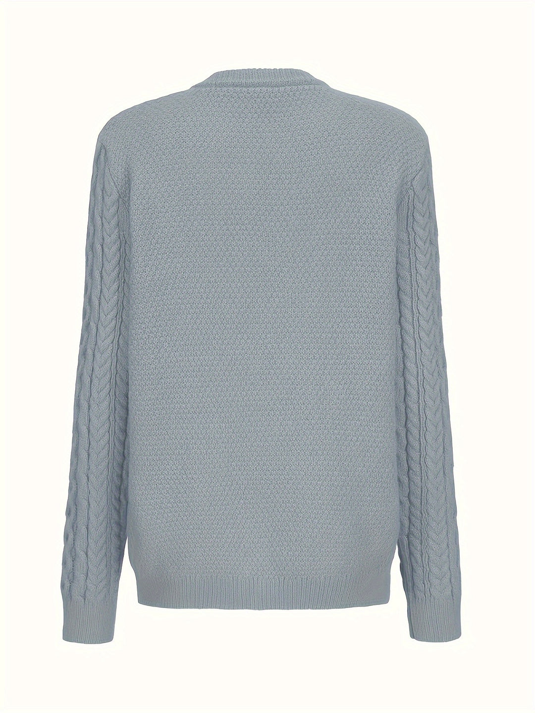 Delphine | Cable-Knit Button Cardigan