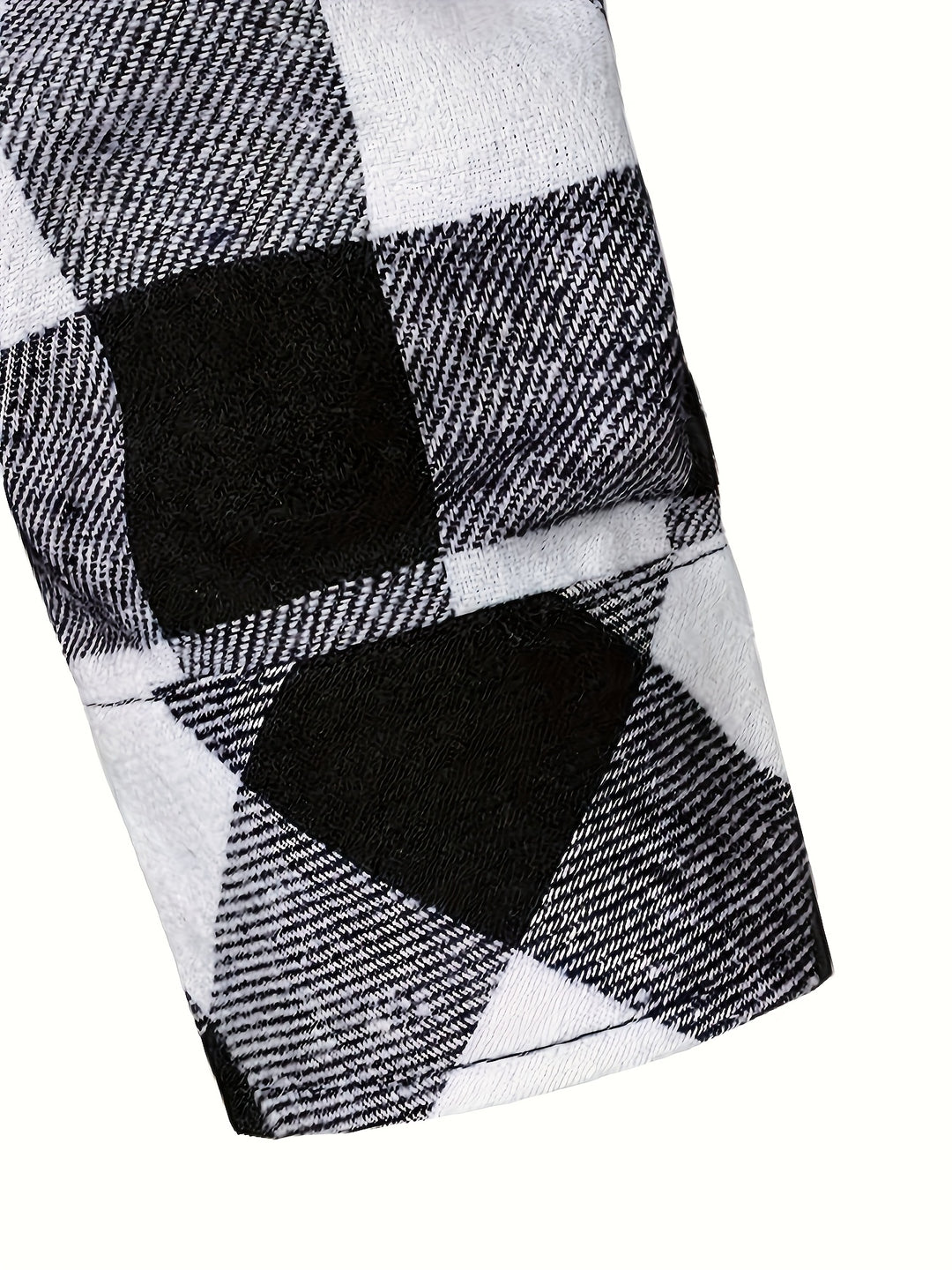 Jasper | Half-Zip Plaid-Sleeve Shirt