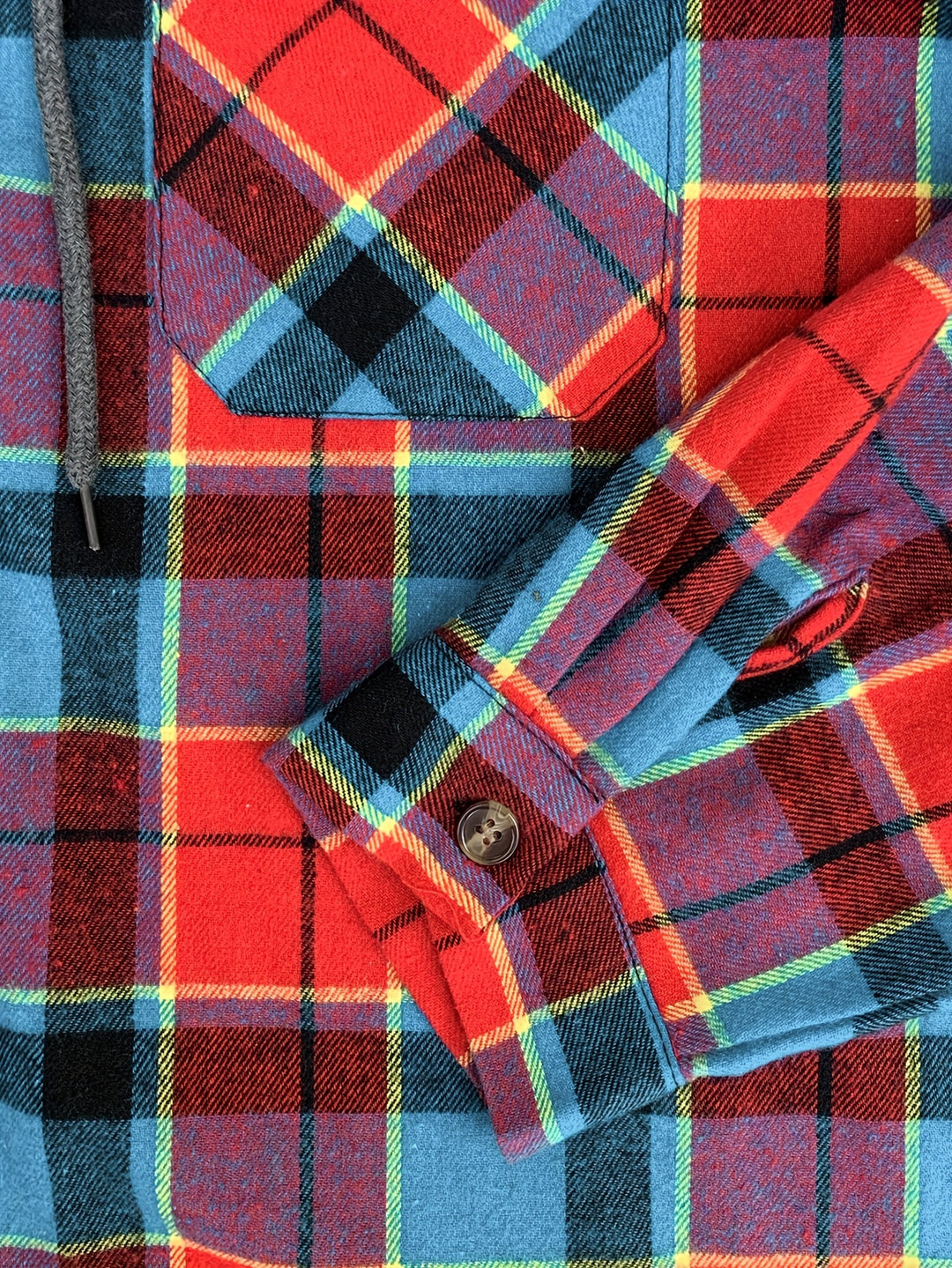 Foster | Rugged Plaid Hooded Shirt