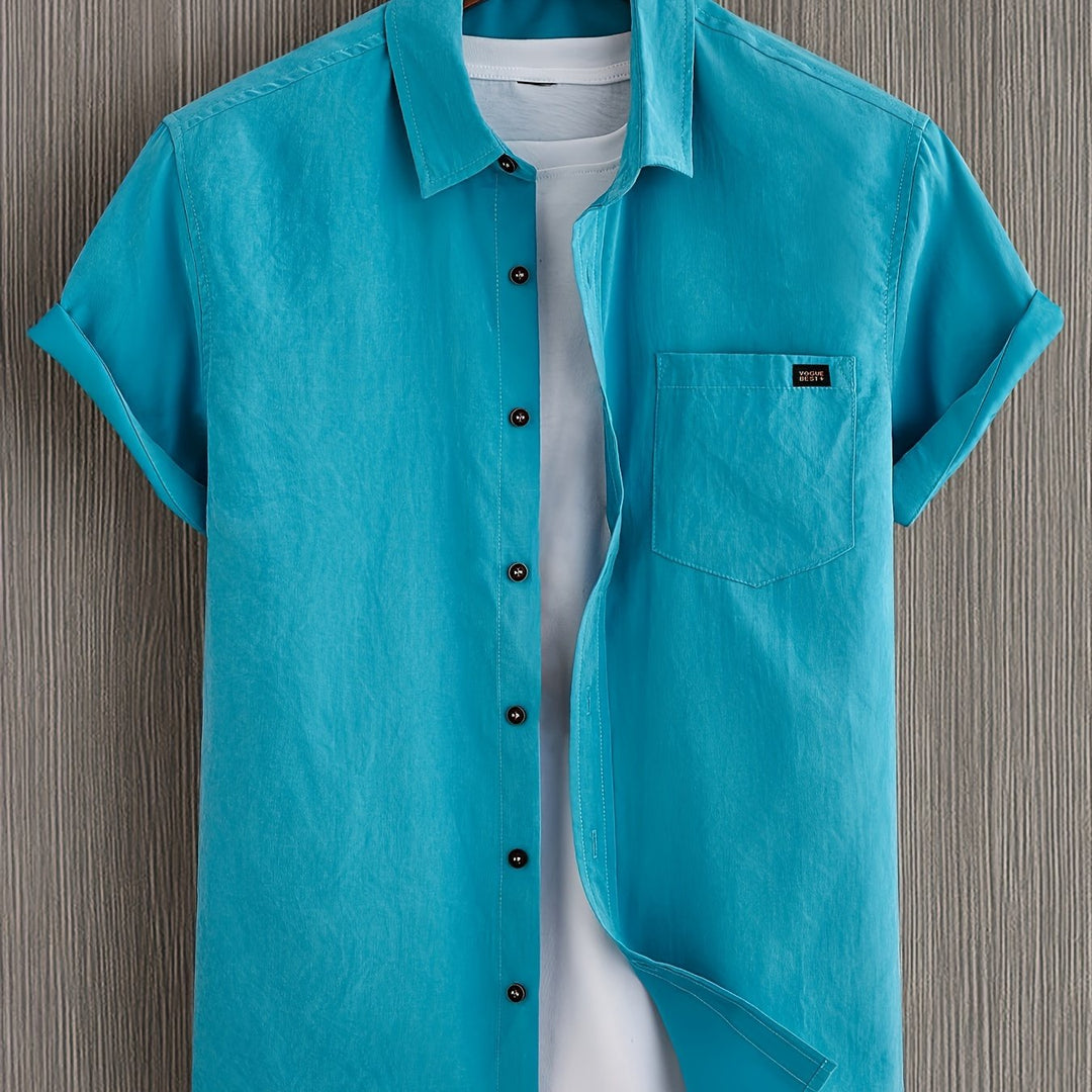 Martin | Men's Casual Short Sleeve Button-Up Shirt