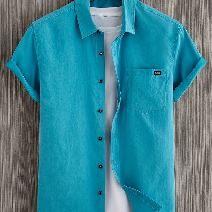Martin | Men's Casual Short Sleeve Button-Up Shirt