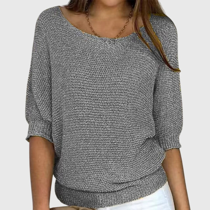 Bettina | Relaxed Batwing Knit Sweater