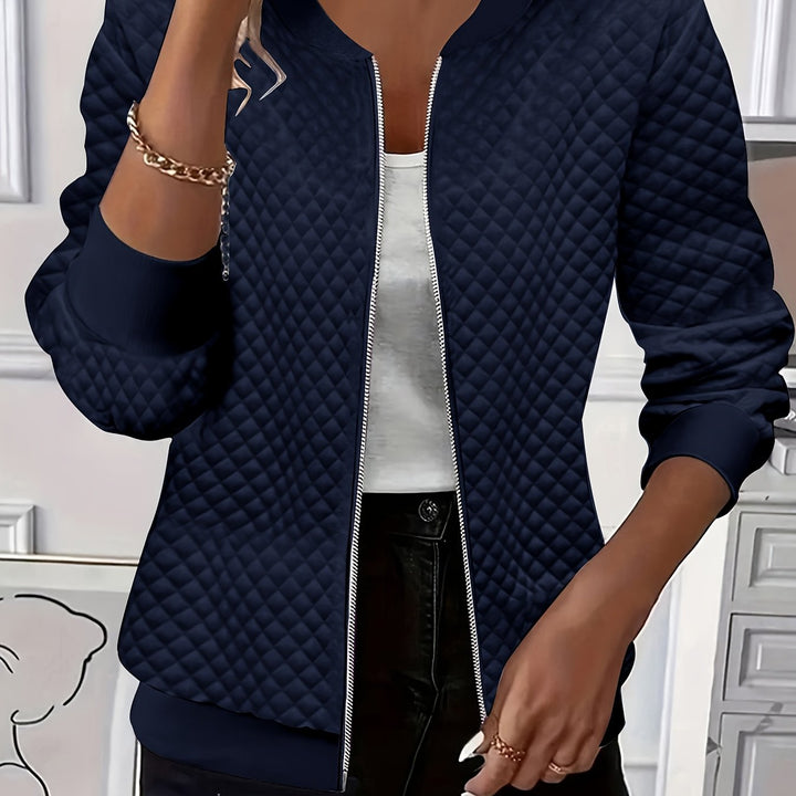 Lydia | Quilted Zip-Up Jacket
