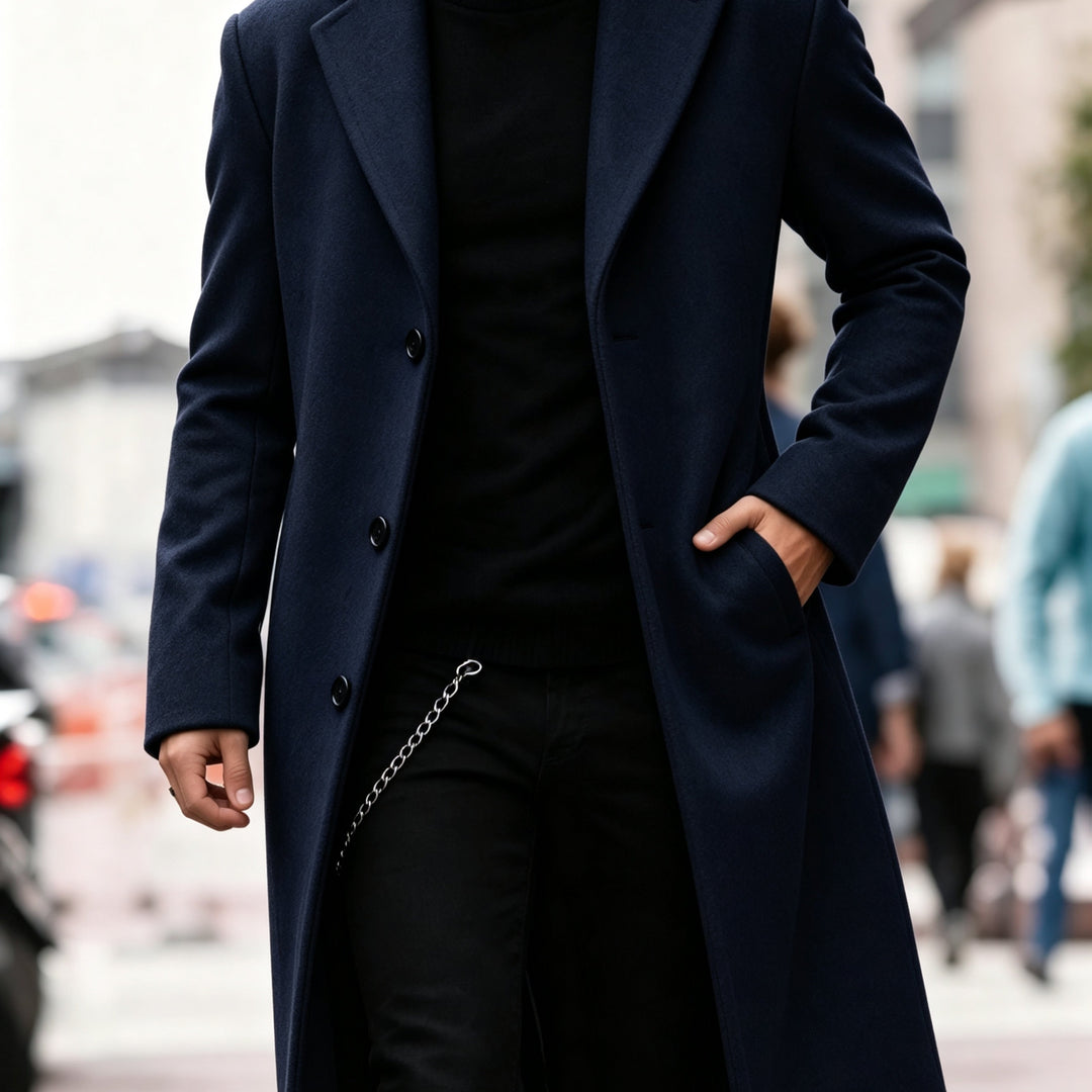 Callahan | Refined Longline Overcoat