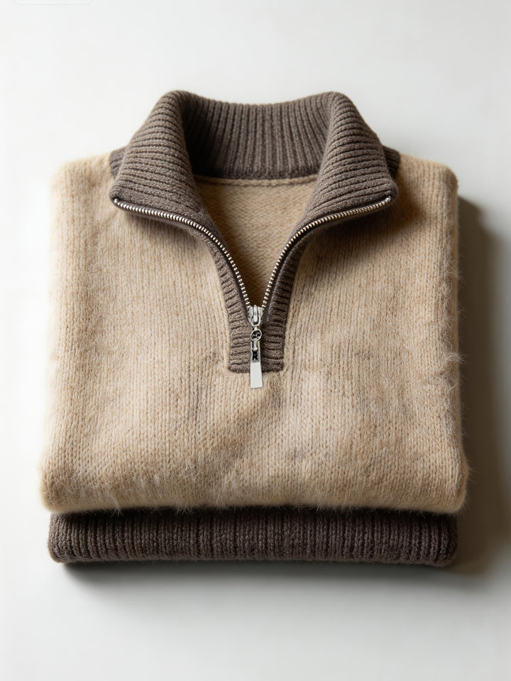 Laurel | Relaxed Half-Zip Sweater