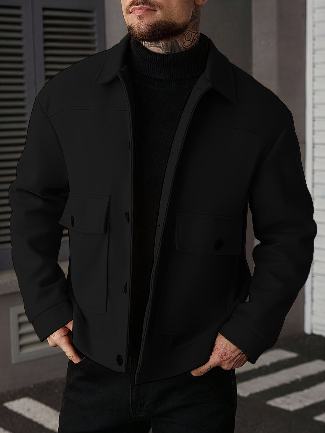 Emmett | Structured Utility Jacket