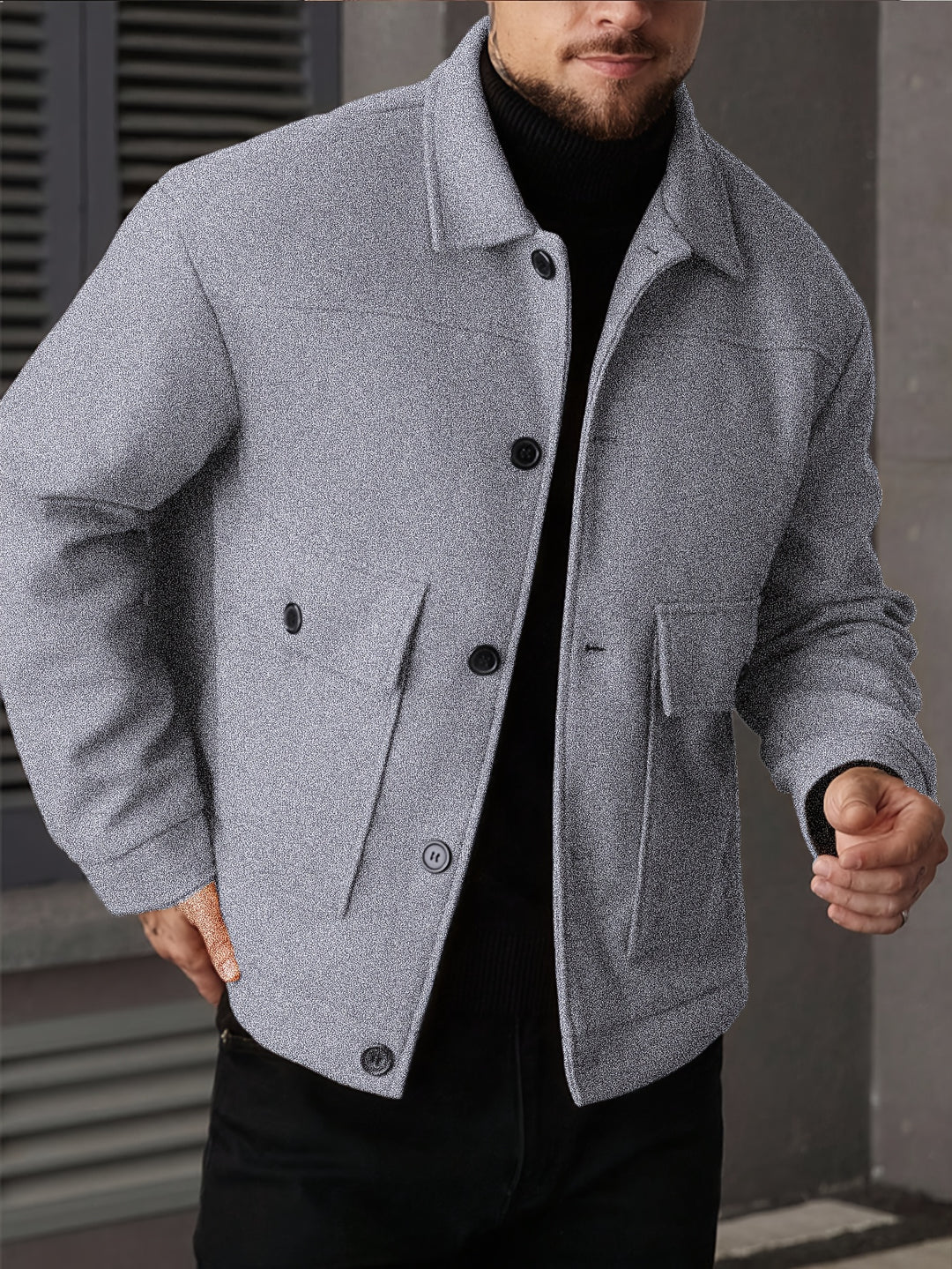 Emmett | Structured Utility Jacket