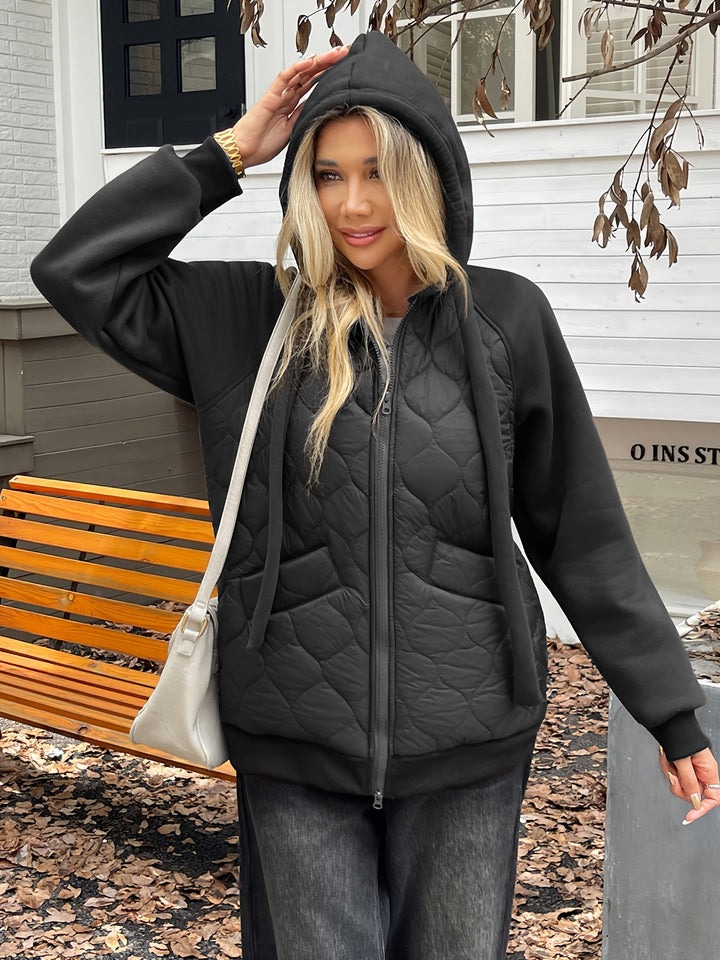 Greta | Quilted Hooded Jacket