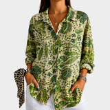 Verdant Garden Escape Blouse