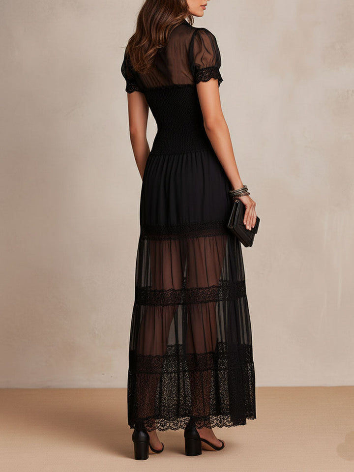 Odette | Romantic Lace Maxi Dress