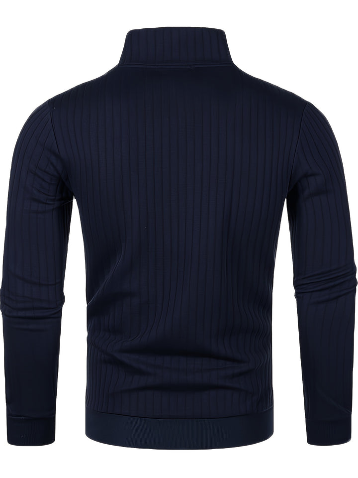 Franklin | Quarter-Zip Ribbed Pullover