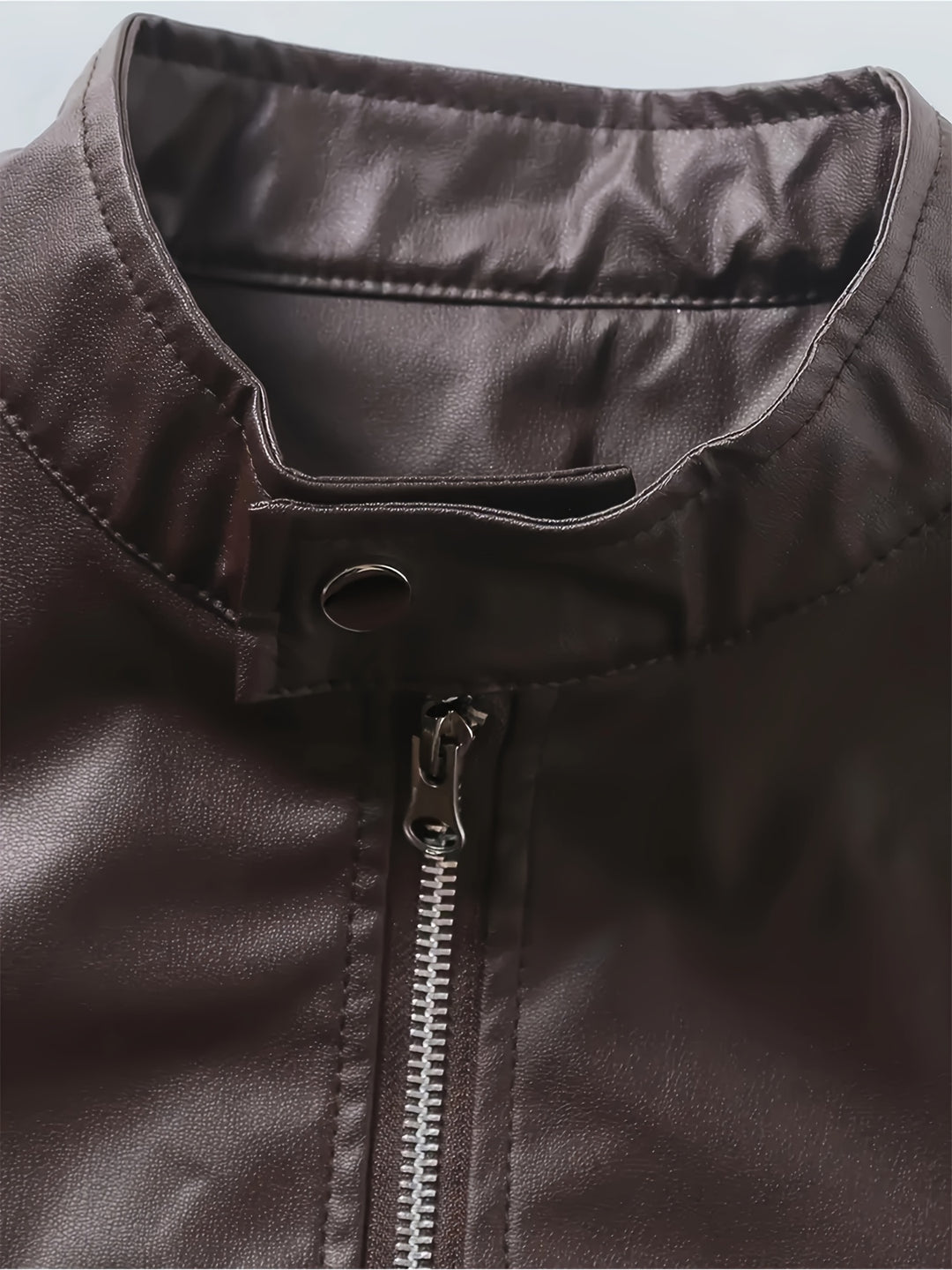 Vaughn | Stand-Collar Moto Jacket